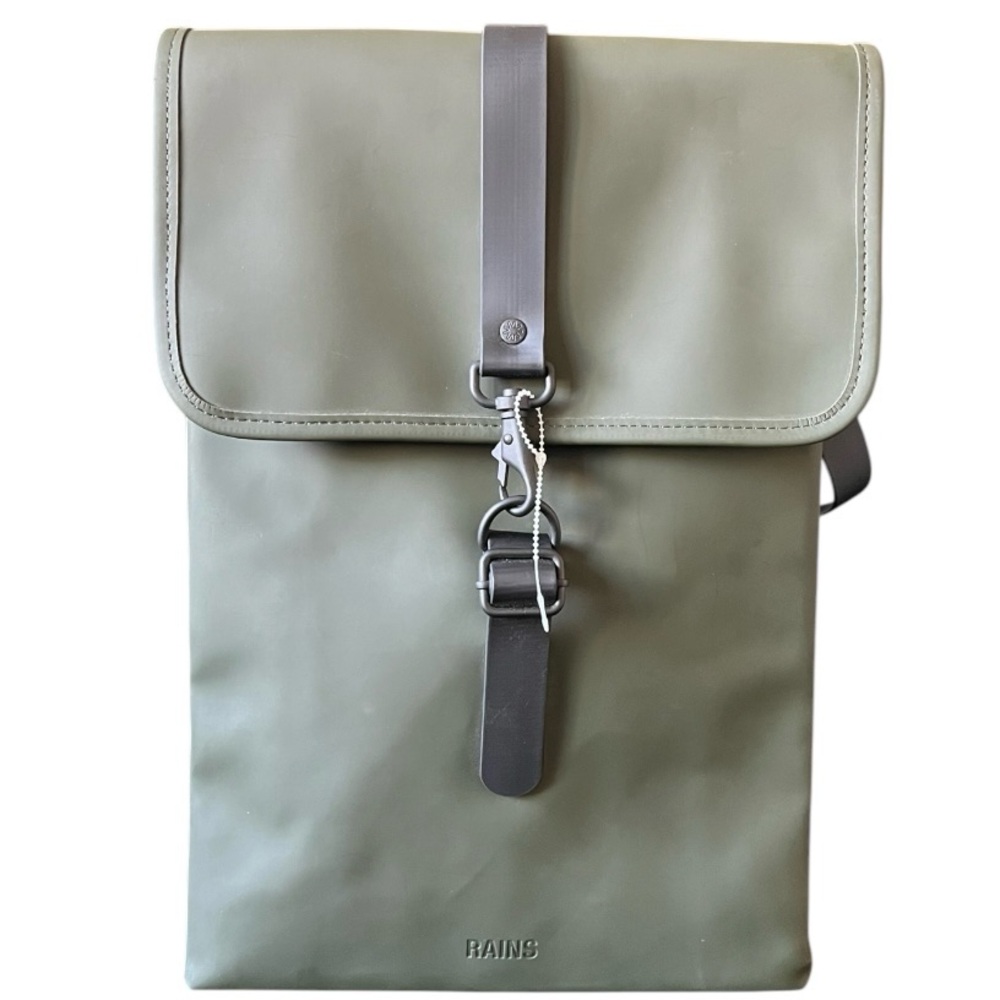 Rains Denmark Polyurethane Backpack /Rucksack Day… - image 1